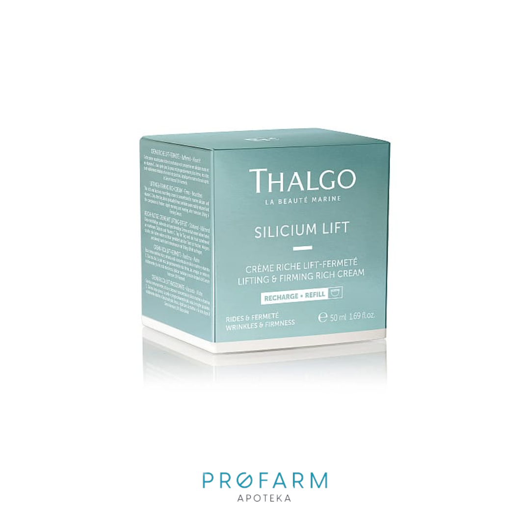 THALGO SILICIUM LIFT LIFTING &amp; FIRMING RICH KREMA REFILL PAKOVANJE 50 ML image